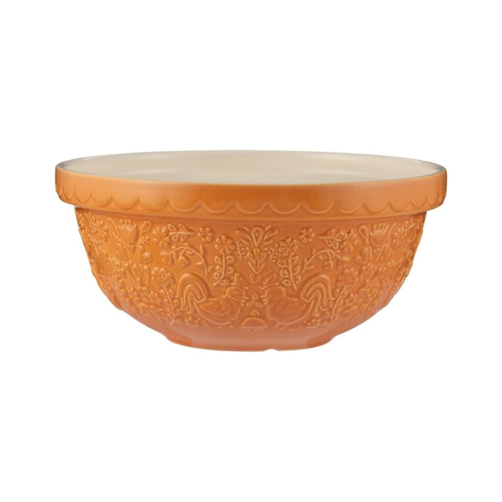 MASON CASH MASON CASH Home To Roost Mixing Bowl 24cm - Orange/Cream