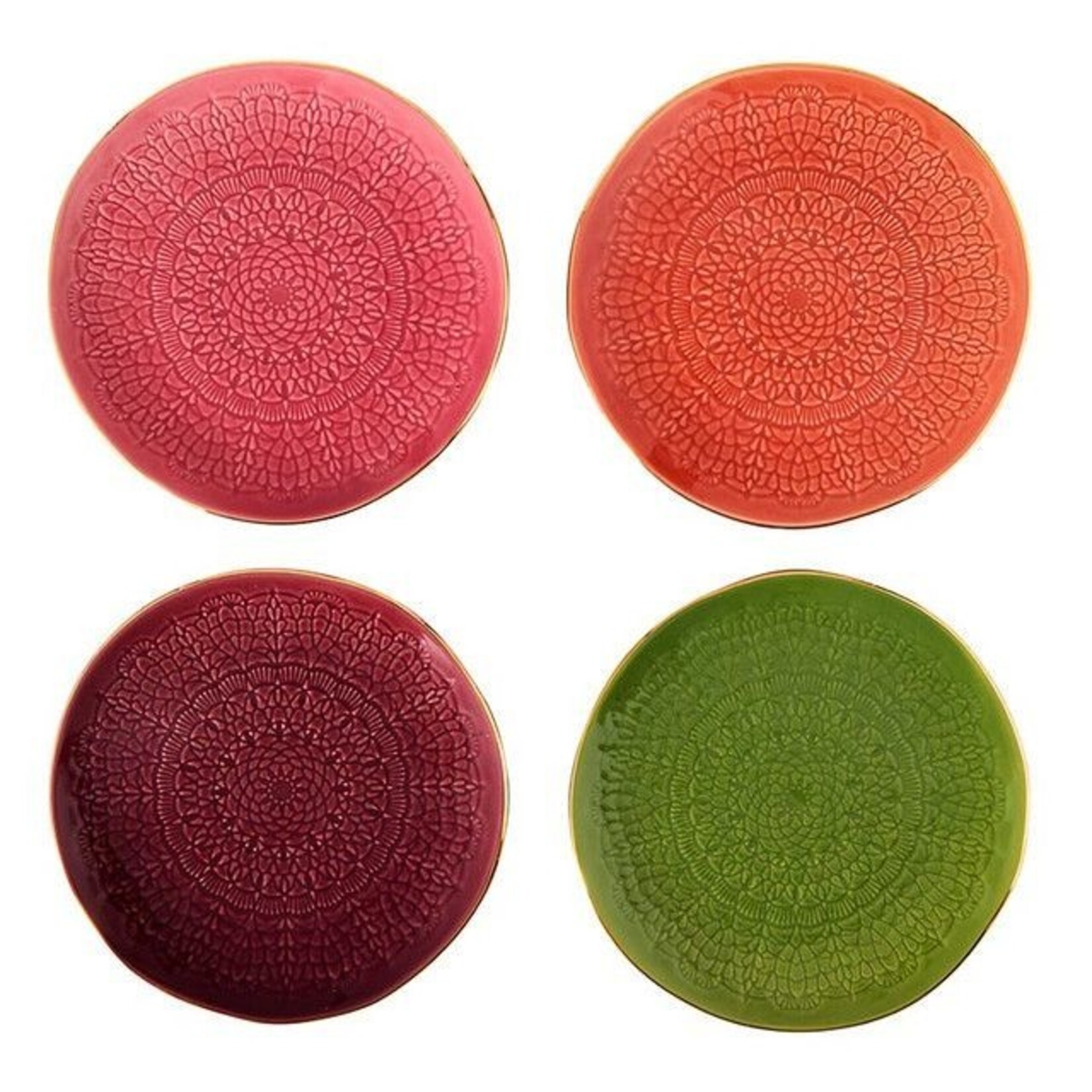 CREATIVE BRANDS CREATIVE BRANDS  Morocon Striped Appie Plates S/4