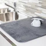 HARMAN HARMAN Luxe Plush Dry Mat - Grey