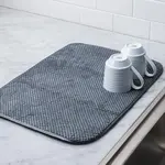 HARMAN HARMAN Luxe Plush Dry Mat - Charcoal