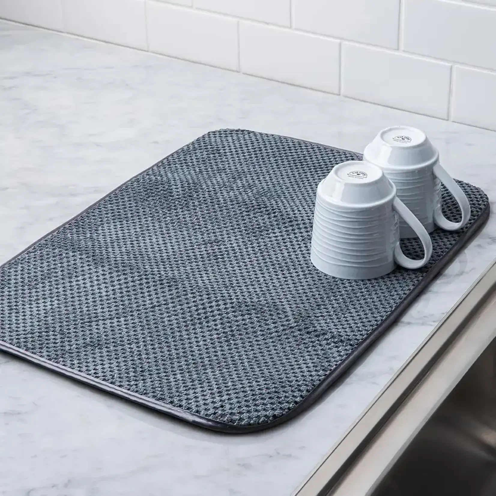 HARMAN HARMAN Luxe Plush Dry Mat - Charcoal