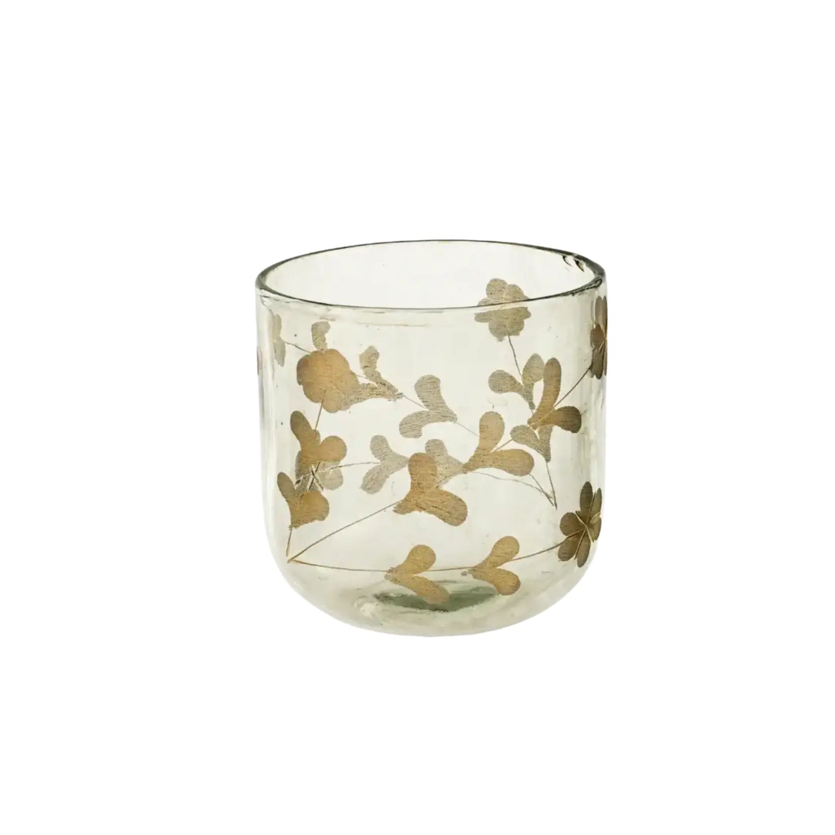 INDABA INDABA Rosalie Etched Vase - Gold