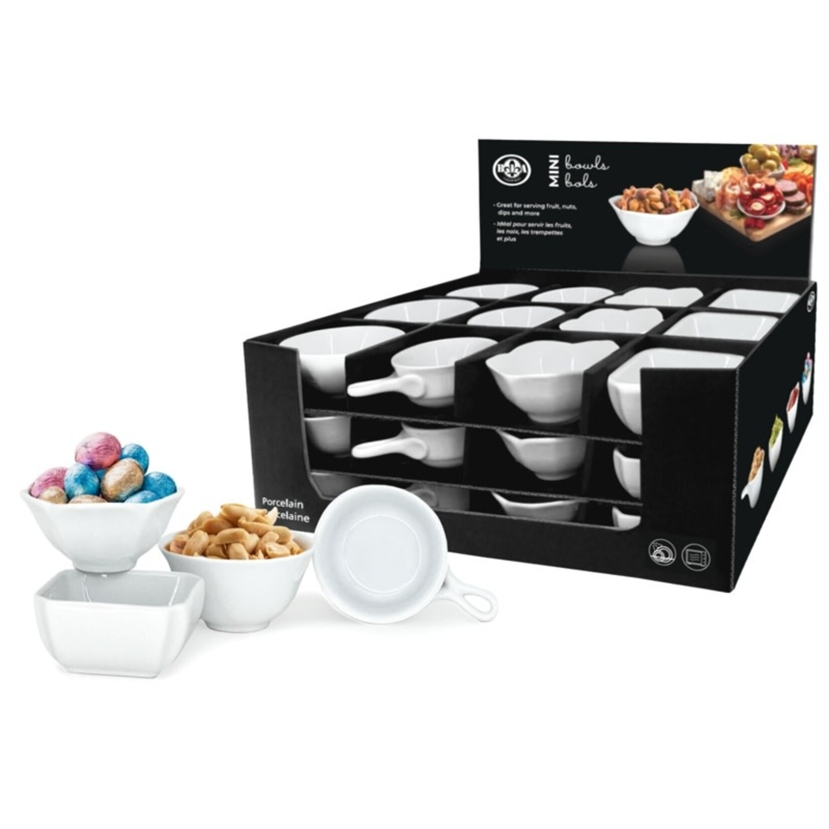 BIA Assorted Mini Bowls - White