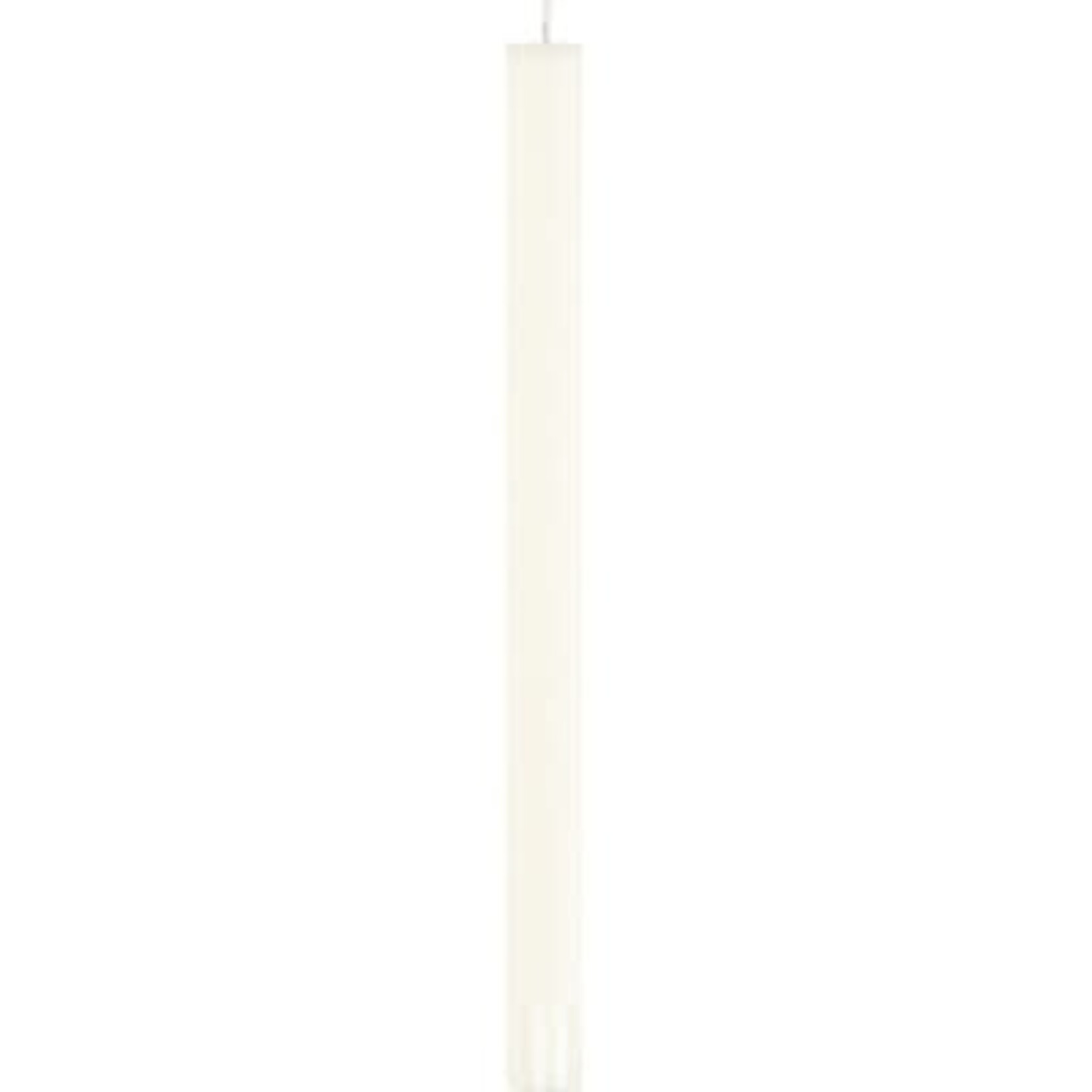 BRITISH COLOUR STANDARD BRITISH COLOUR STANDARD Solid Dinner Candle 10" - Pearl White