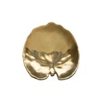 COSTA NOVA COSTA NOVA Riviera Alchemille Leaf Side Plate - Gold