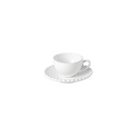 COSTA NOVA COSTA NOVA Pearl Espresso Cup & Saucer - White
