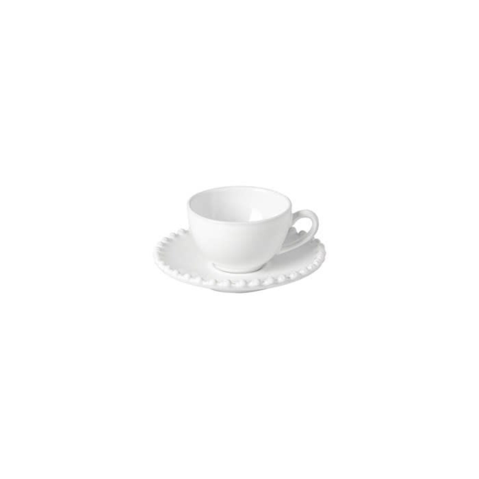 COSTA NOVA COSTA NOVA Pearl Espresso Cup & Saucer - White