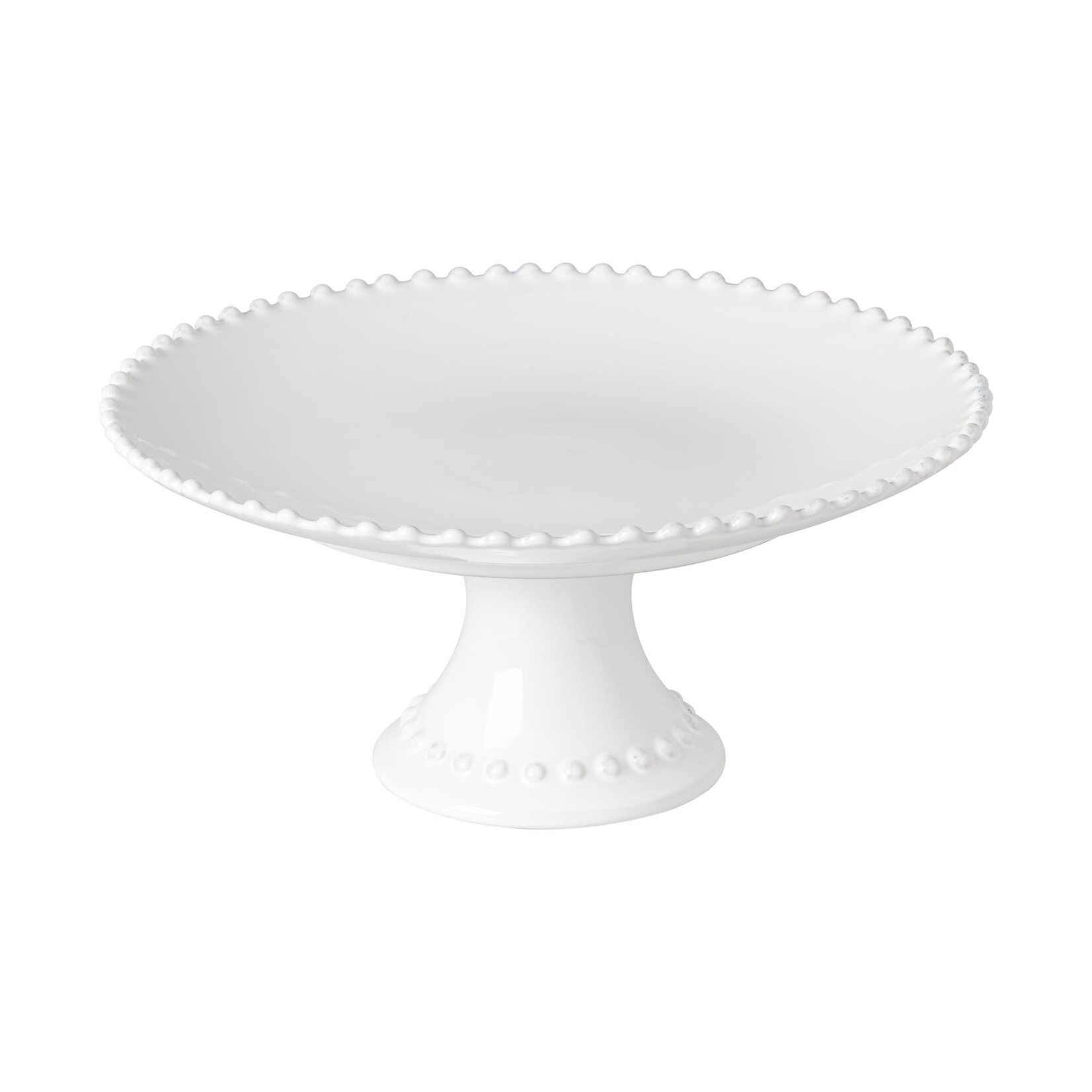 COSTA NOVA COSTA NOVA Pearl Footed Plate - White