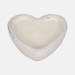 SAGEBROOK HOME SAGEBROOK HOME 7" 11oz Sandlewood Heart Candle