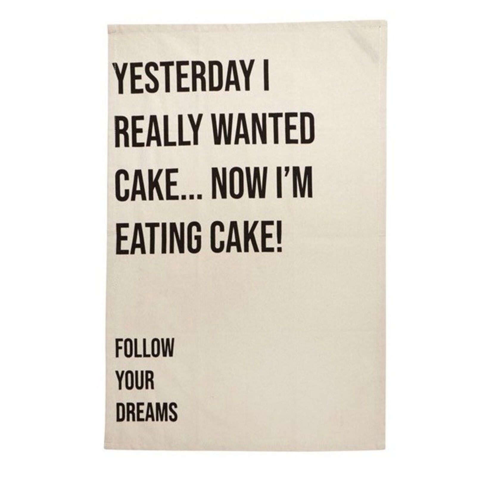 HARMAN HARMAN Printed Tea Towel- Follow Your Dreams