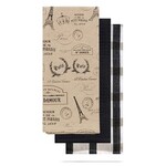 HARMAN HARMAN Paris Printed Tea Towel S/3 - Natural