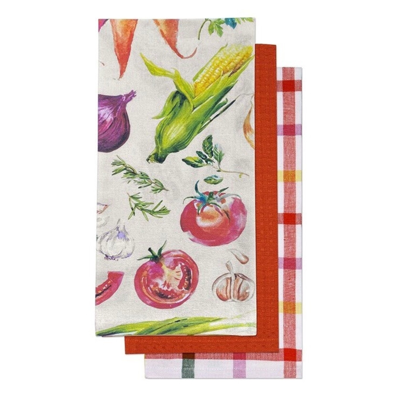HARMAN HARMAN Fresh Veggies Tea Towel S/3