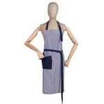 HARMAN HARMAN Chambray Stripe Apron - Blue