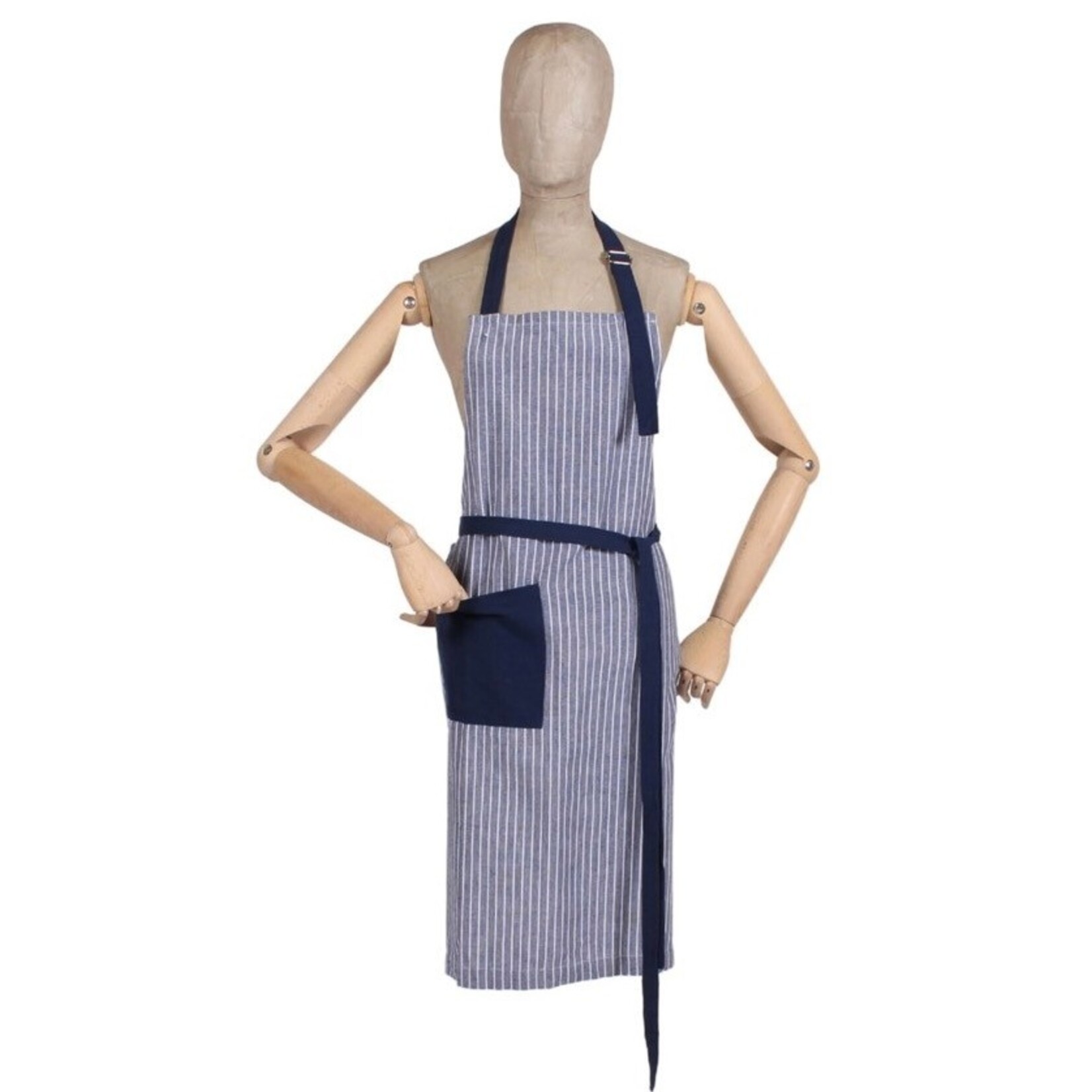HARMAN HARMAN Chambray Stripe Apron - Blue