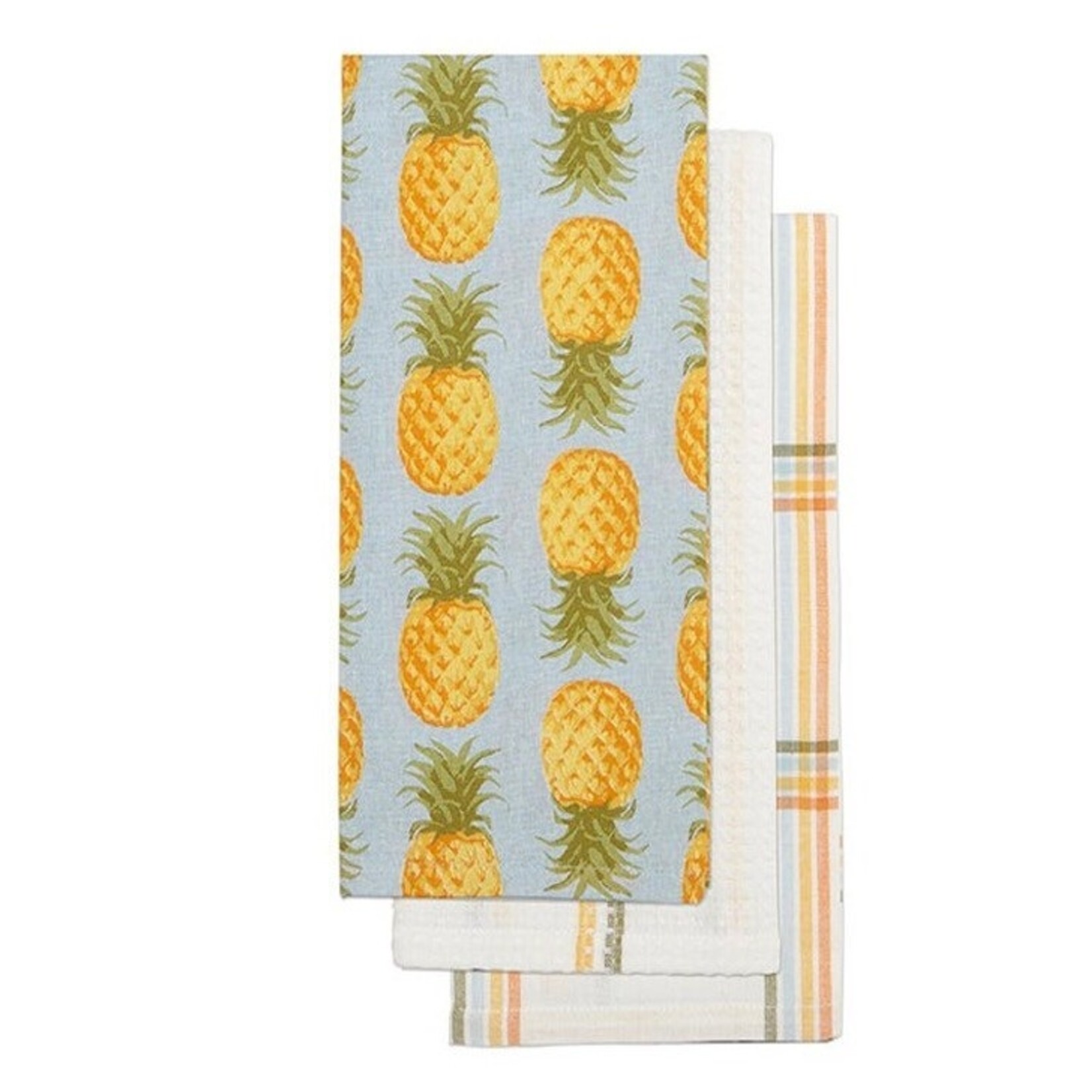 HARMAN HARMAN Kitchen Tea Towel S/3 - Pineapples