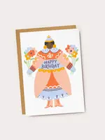 JADE FISHER JADE FISHER HBD  Pink Folk Lady