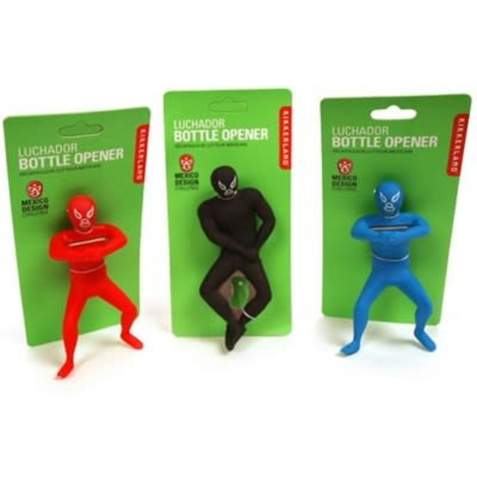 KIKKERLAND KIKKERLAND Luchador Bottle Opener - Assorted