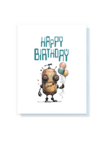 HANK & BEAN GREETINGS HANK & BEAN GREETINGS - Birthday Robot
