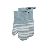 HARMAN HARMAN Chambray Oven Mitt S/2- Tan