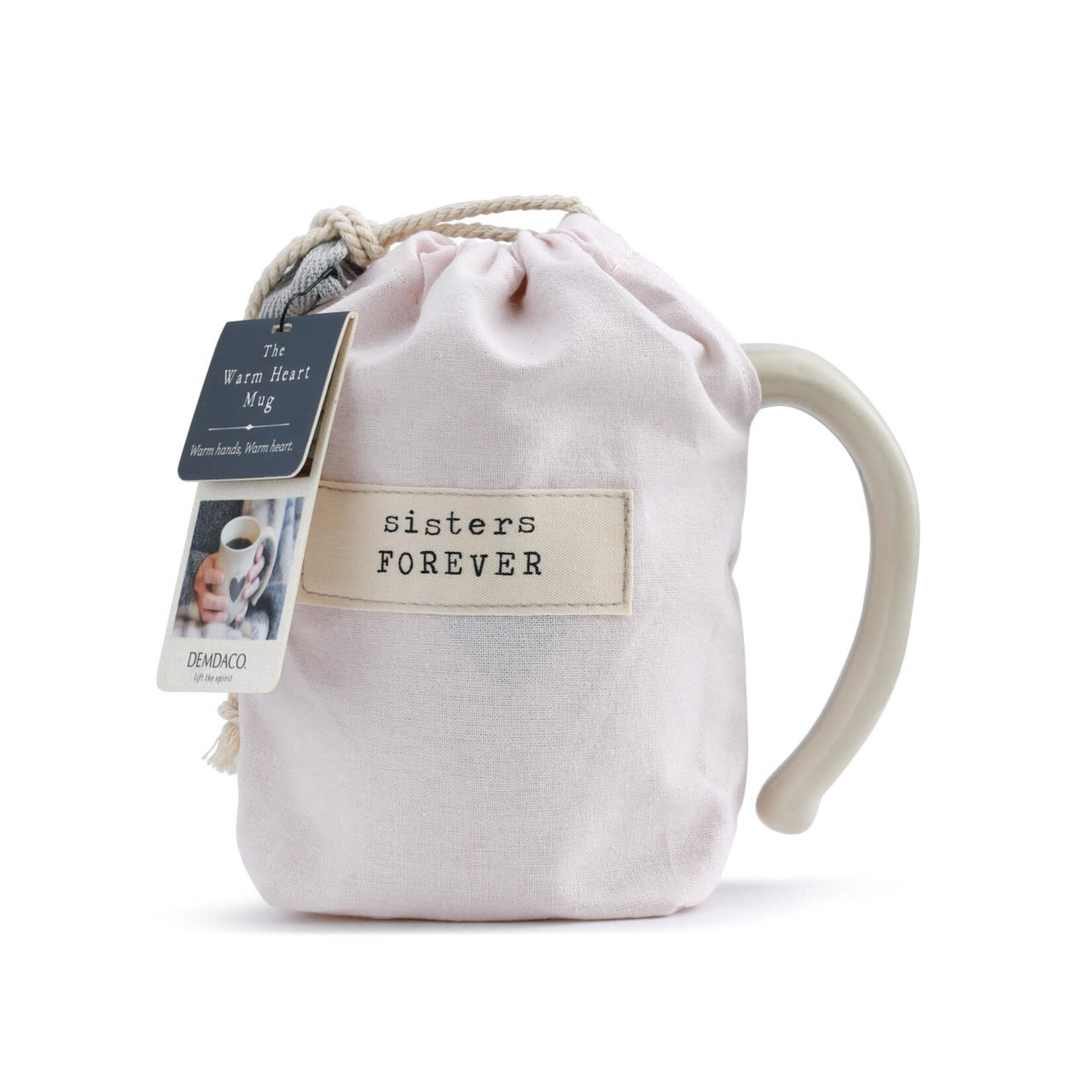 DEMDACO DEMDACO Mug - Sisters Forever Heart