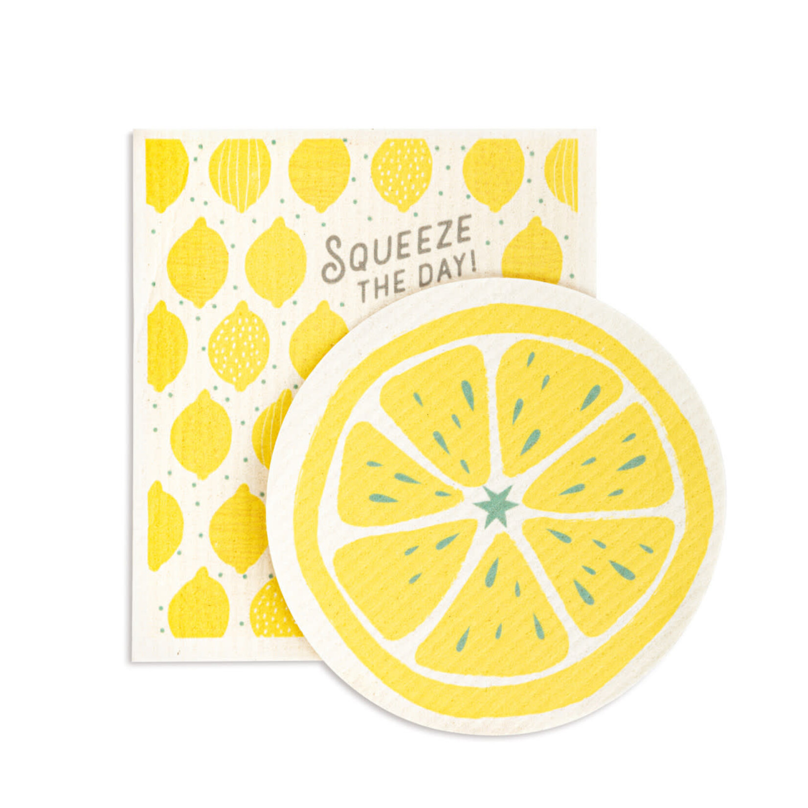 DEMDACO DEMDACO Dish Cloth -Citrus Lemon S/2