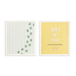 DEMDACO DEMDACO Dish Cloth - Dogs Eat Free S/2