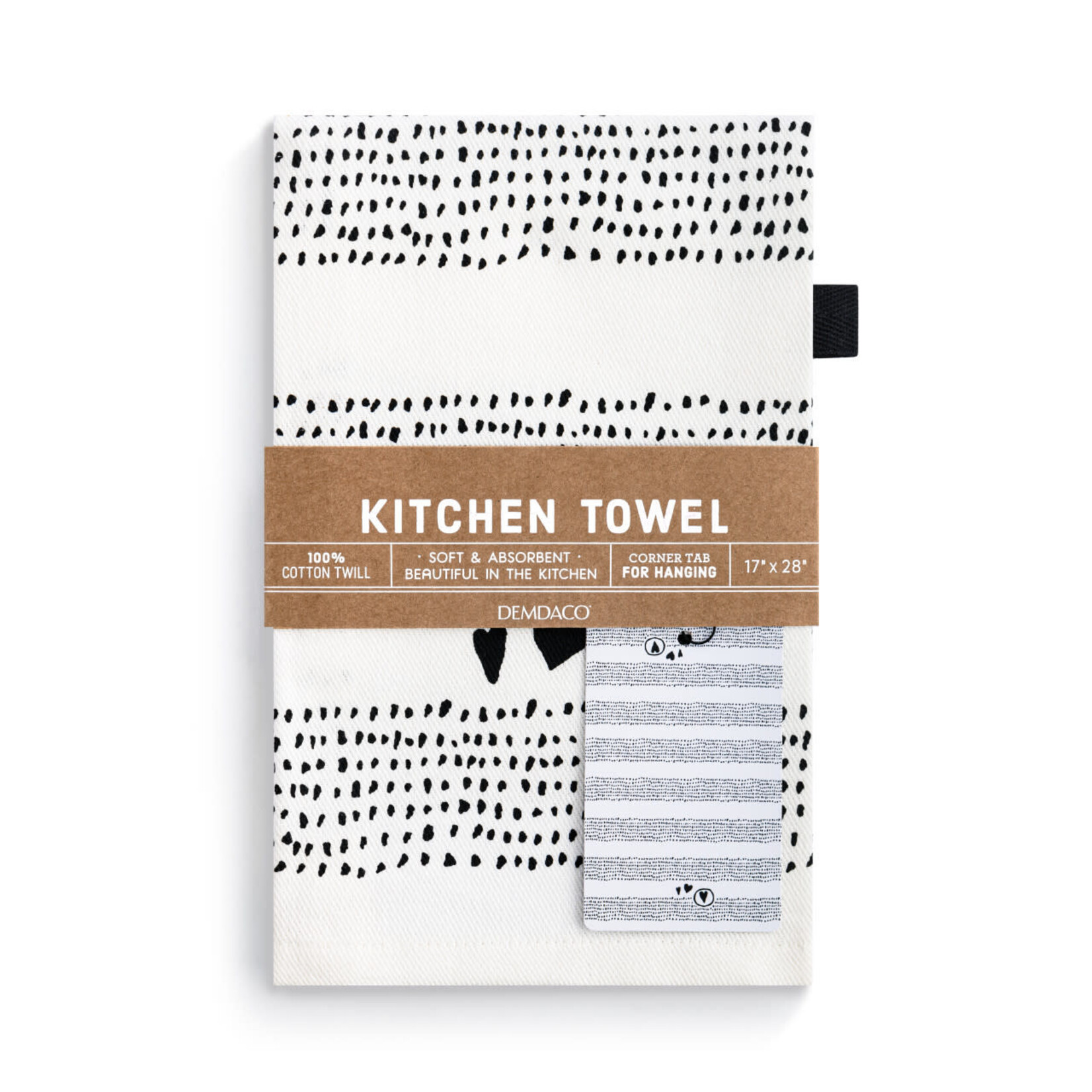 DEMDACO DEMDACO Kitchen Towel - Hearts Cotton