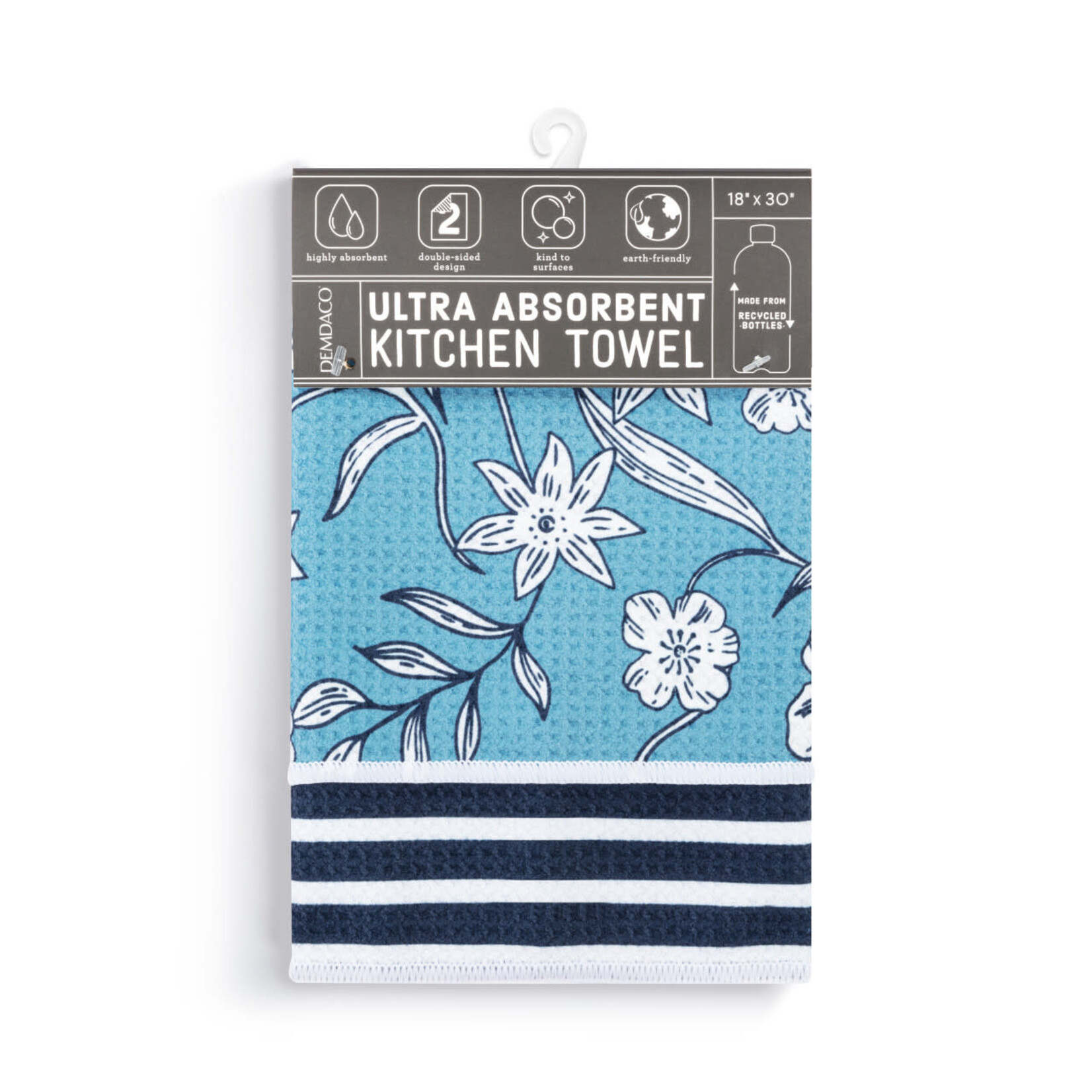 DEMDACO DEMDACO Kitchen Towel - Blue Floral