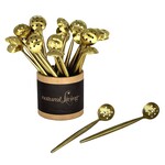 NATURAL LIVING NATURAL LIVING Olive Spoon -  Gold