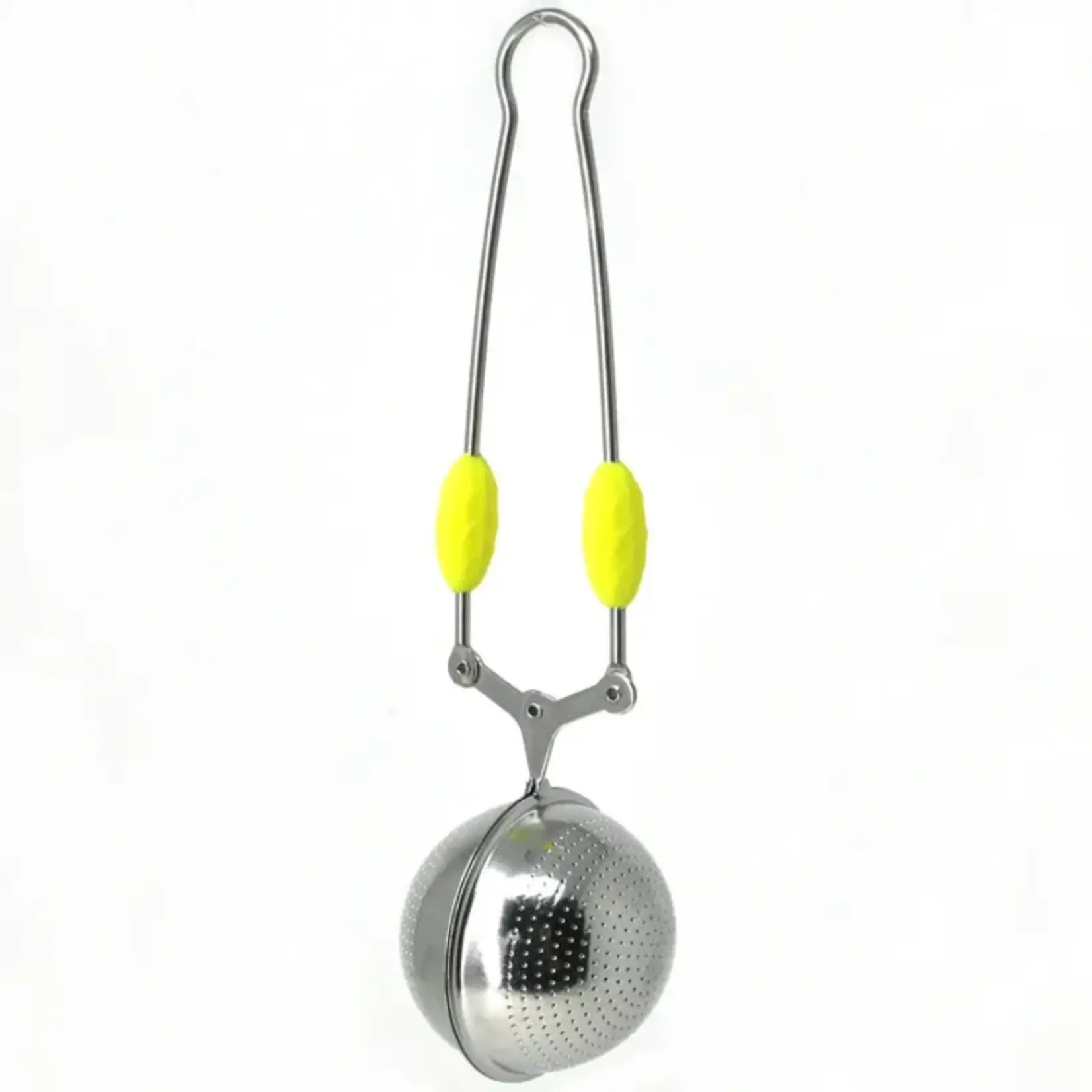 DANESCO CH'A Laser Tea Tong w/Silcone Grip SS