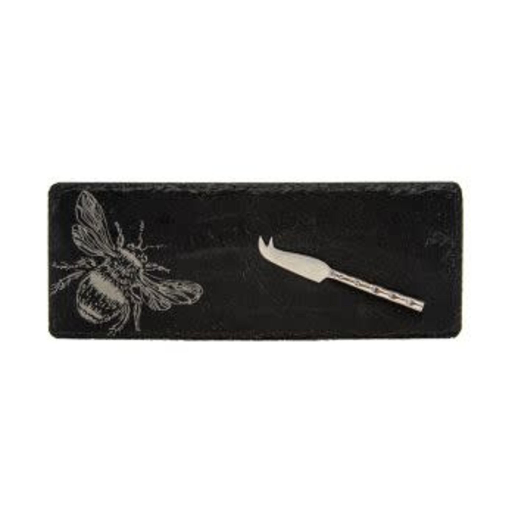 SELBRAE HOUSE SELBRAE HOUSE Mini Slate Cheese Board & Knife Set - Bee