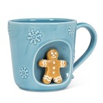 ABBOTT ABBOTT Snowflake Mug w/Gingerbread Man