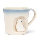 ABBOTT ABBOTT Ombre Taper Mug w/Polar Bears