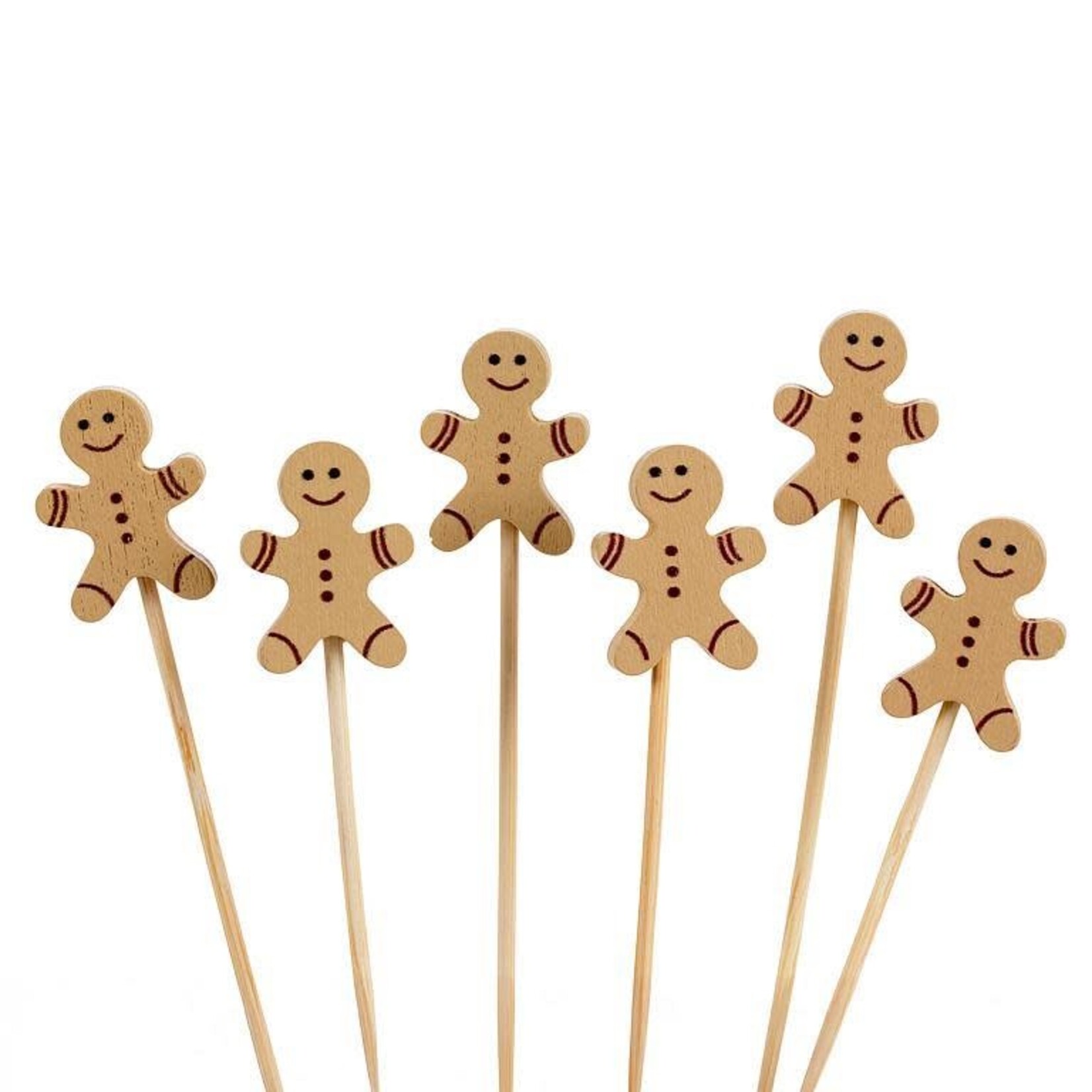 ABBOTT ABBOTT 100pc Gingerbread Man Pick