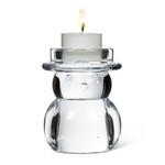 ABBOTT ABBOTT Snowman Tealite Holder 3.5"H