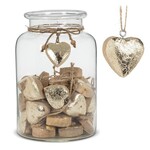 ABBOTT ABBOTT Tree Ornament in Jar 60 pc - Thick Heart