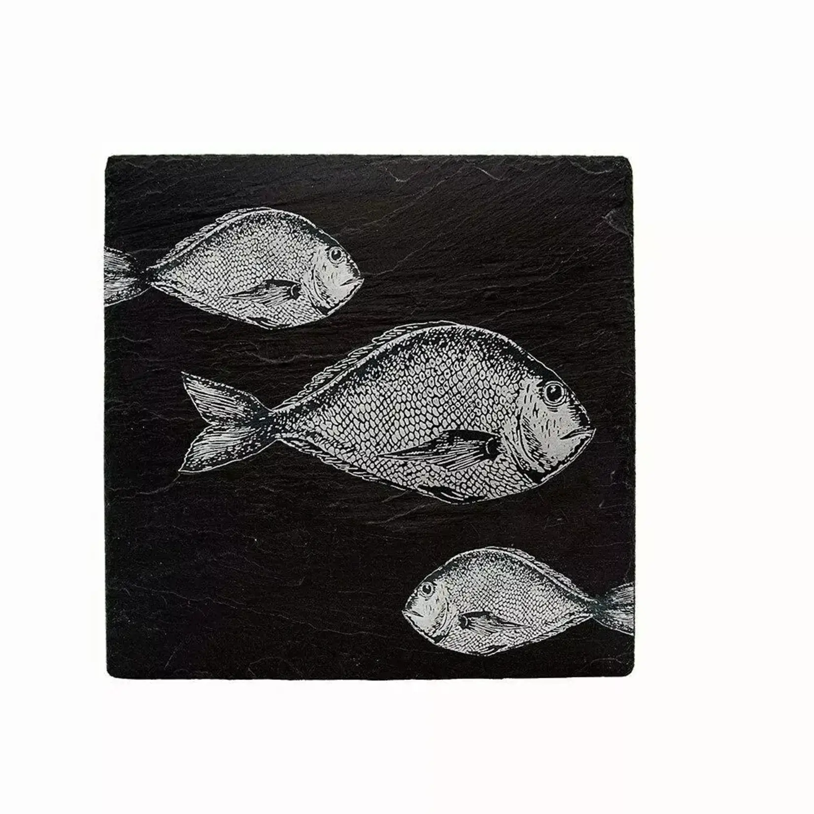 SELBRAE HOUSE SELBRAE HOUSE Slate Pot Stand - Fish Repeat