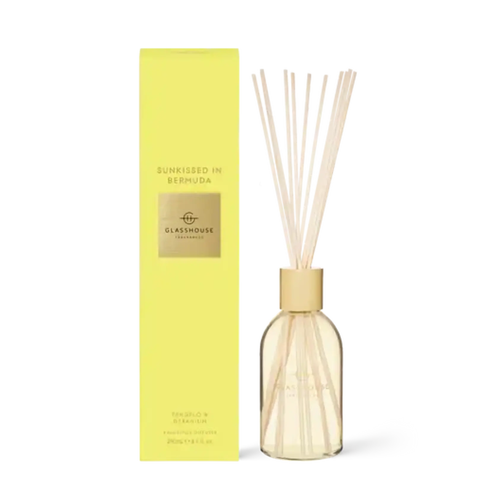 GLASSHOUSE GLASSHOUSE Diffuser 8.4 oz - Sunkissed In Bermuda