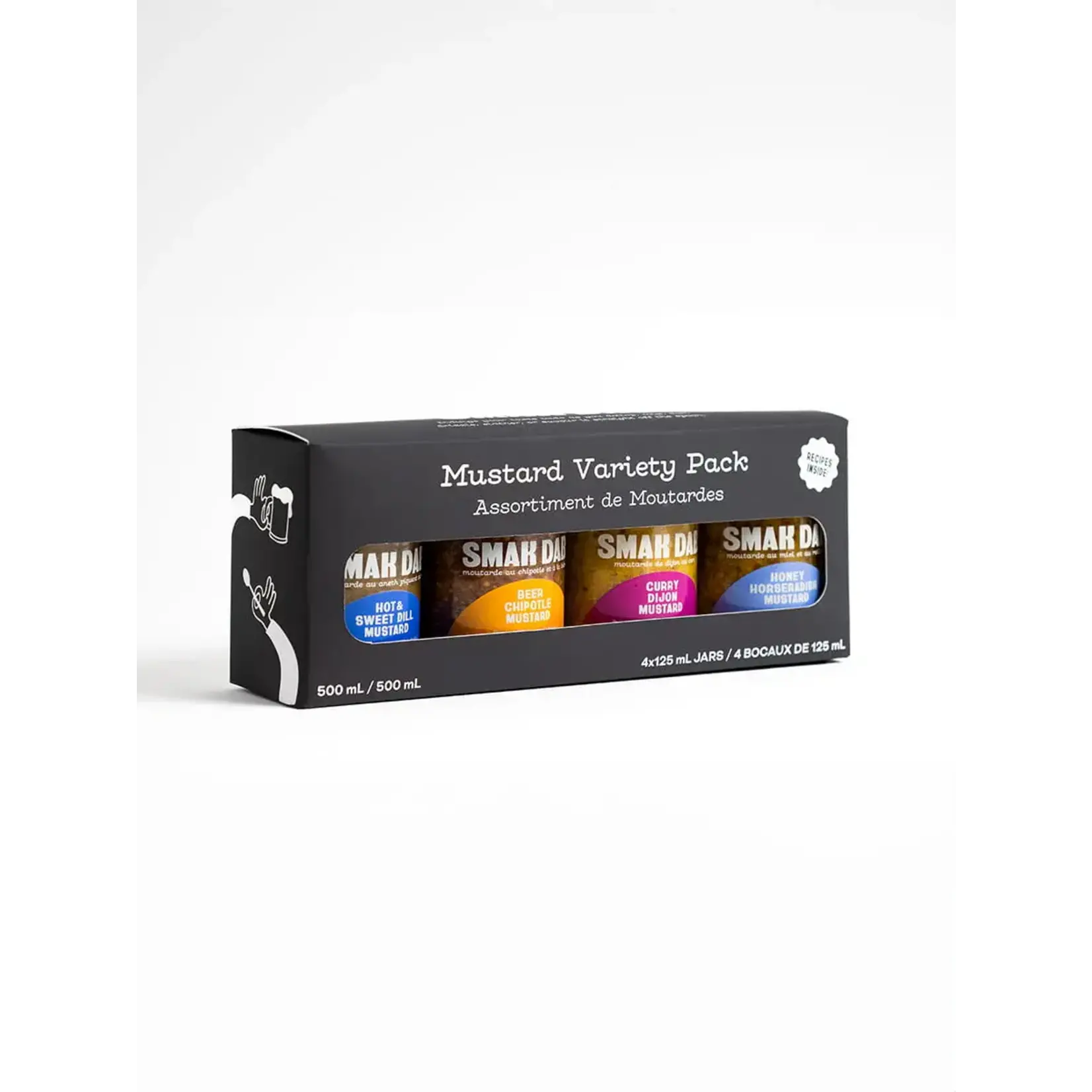 SMAK DAB SMAK DAB Mustard Variety Pack 4 x 125ml