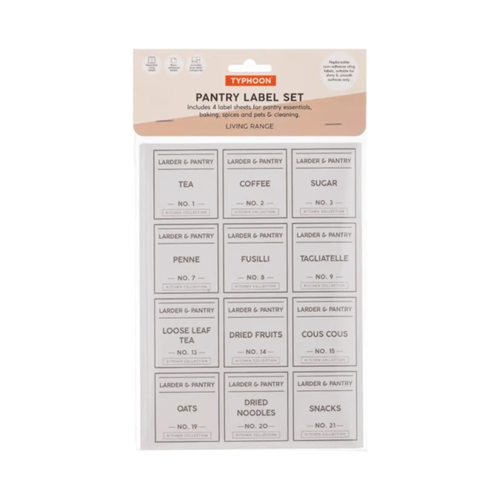 TYPHOON TYPHOON Pantry Labels