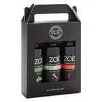 ZOE IMPORTS ZOE Extra Virgin Olive Oil Trio - Salt,Oil,Basamic