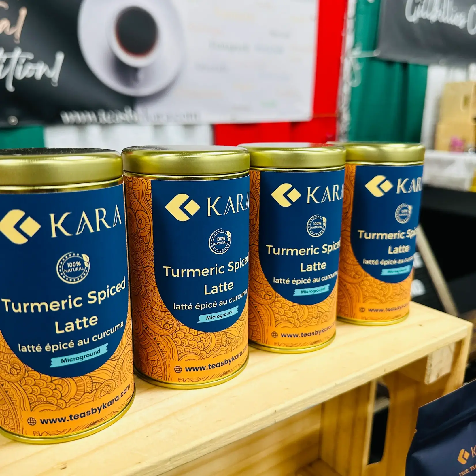 TEAS BY KARA TEAS BY KARA Tin - Turmeric Spiced Latte