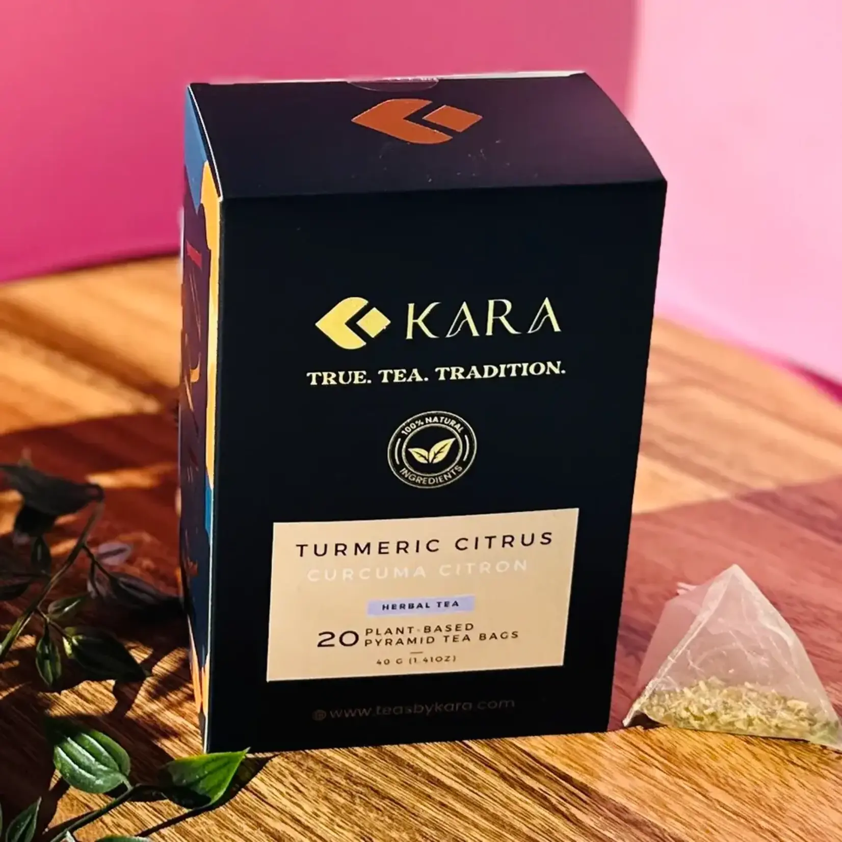 TEAS BY KARA TEAS BY KARA Tea Bag - Turmeric Citrus