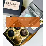 TEAS BY KARA TEAS BY KARA 4 Tin Gift Box - Chai Delight