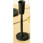 INDABA INDABA Luna Forged Candlestick - Small Black