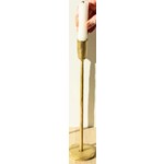 INDABA INDABA Luna Forged Candlestick - Large Gold