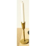 INDABA INDABA Luna Forged Candlestick - Medium Gold