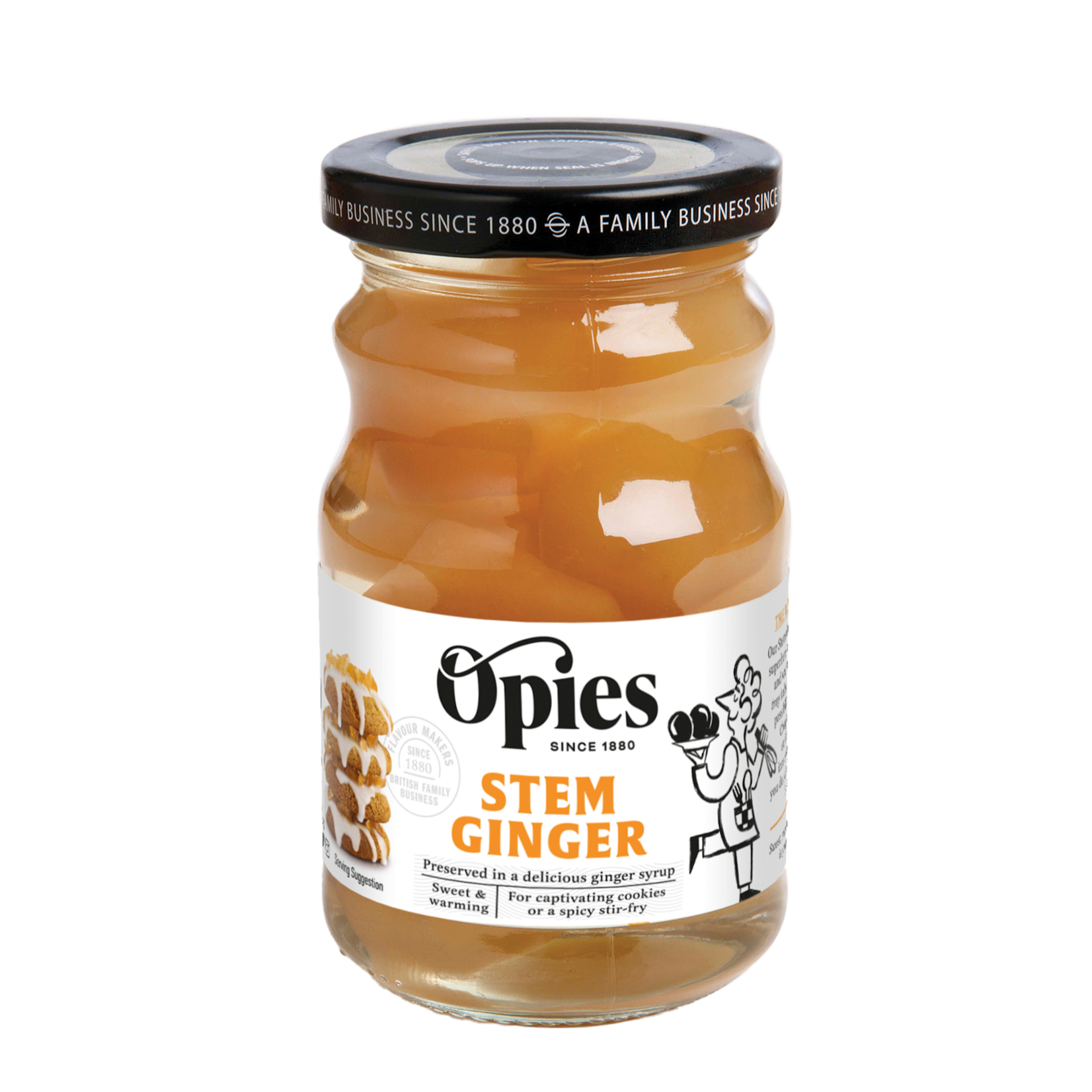 OPIES Stem Ginger in Syrup 280g