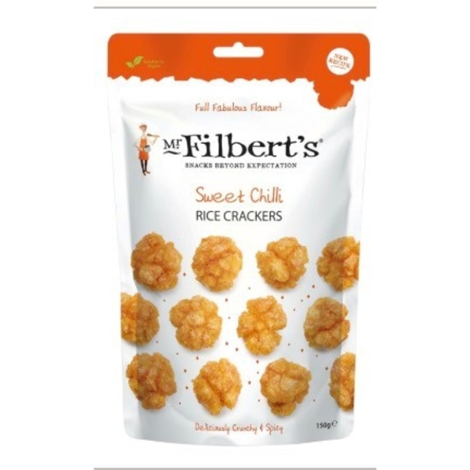 MR FILBERT'S MR. FILBERT'S Korean Chilli Rice Crackers