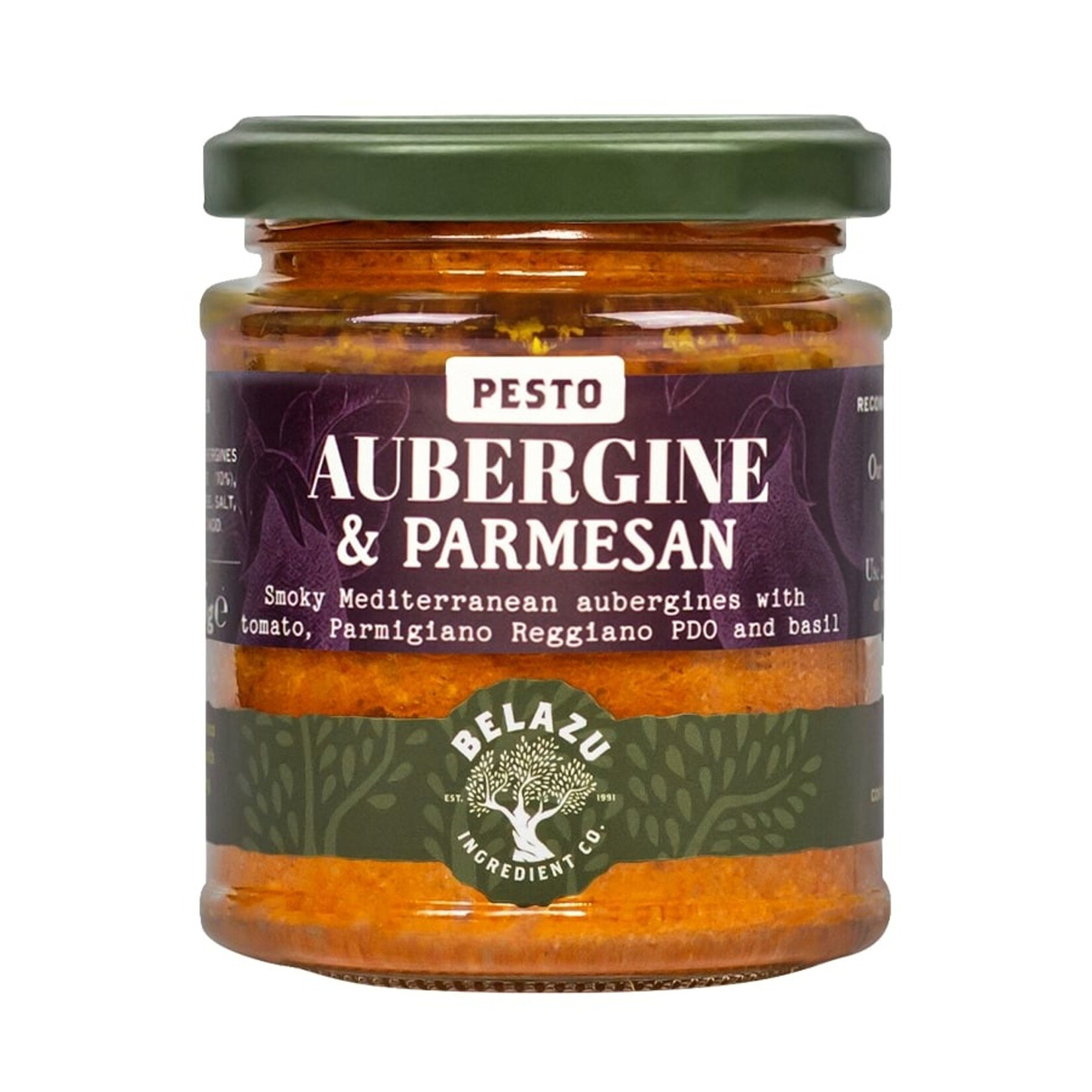 BELAZU BELAZU Aubergine & Parmesan Pesto 165g